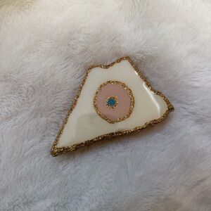 Handmade Evil Eye Stone Decor